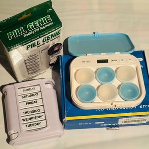 ~Meds on the Clock~Ddida DIGITAL Medication REMINDER Box/6 Doses+EXTRA ...